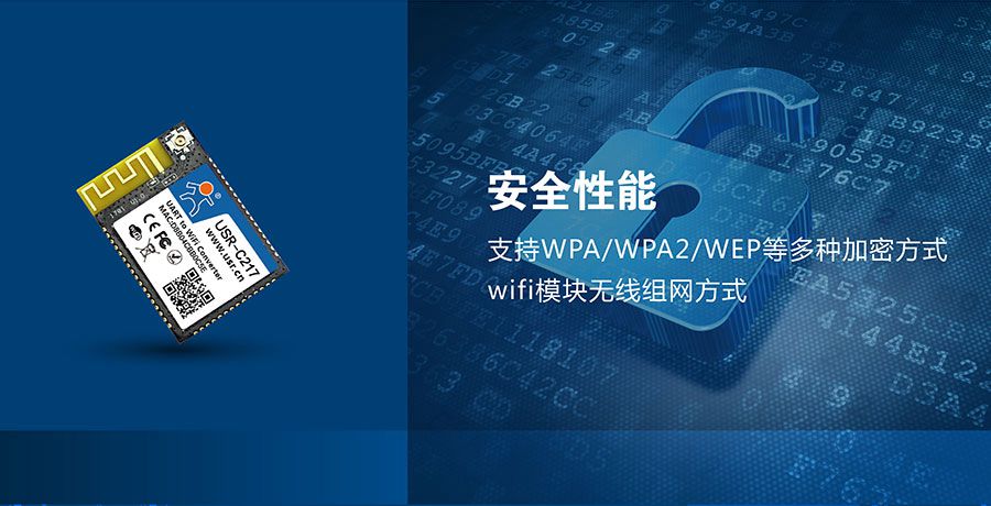 低功耗嵌入式串口轉WIFI模塊：網(wǎng)絡安全